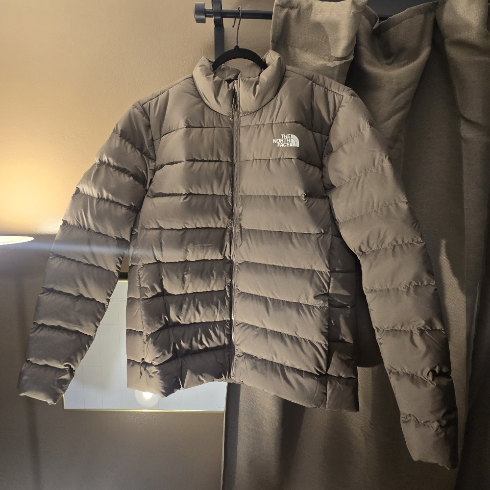The North Face Gray Puffer Jacket